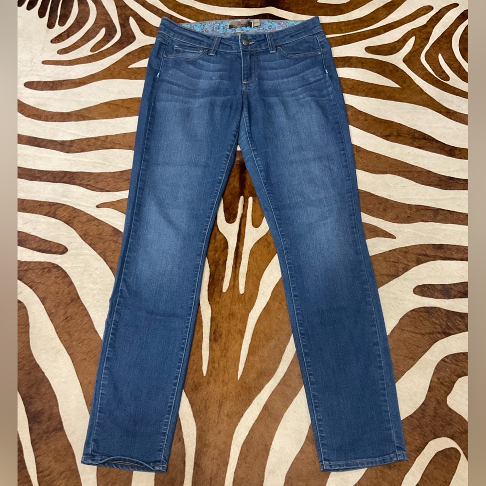 Paige Skyline Straight Leg Jeans Size 28